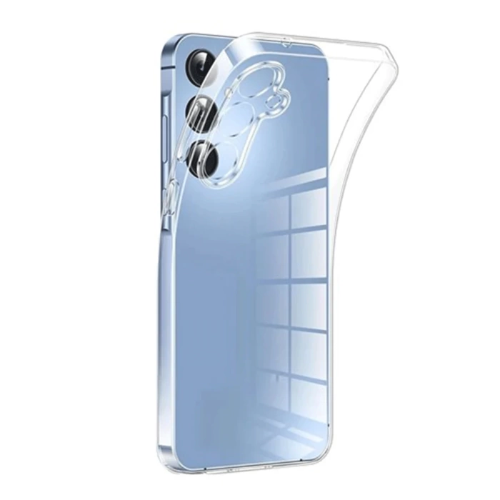 Newface Samsung Galaxy A56 Kılıf Lüx Şeffaf Silikon