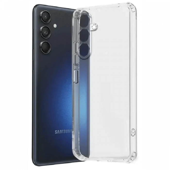 Newface Samsung Galaxy A56 Kılıf Lüx Şeffaf Silikon