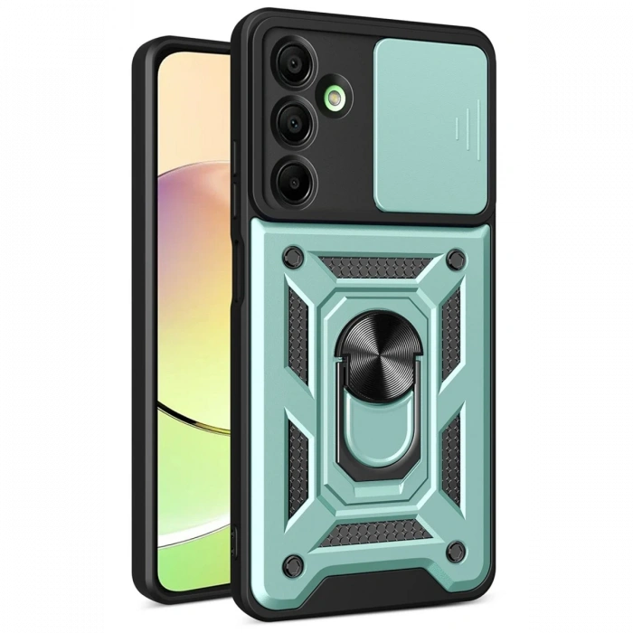 Samsung Galaxy A56 Kılıf Pars Lens Yüzüklü Silikon