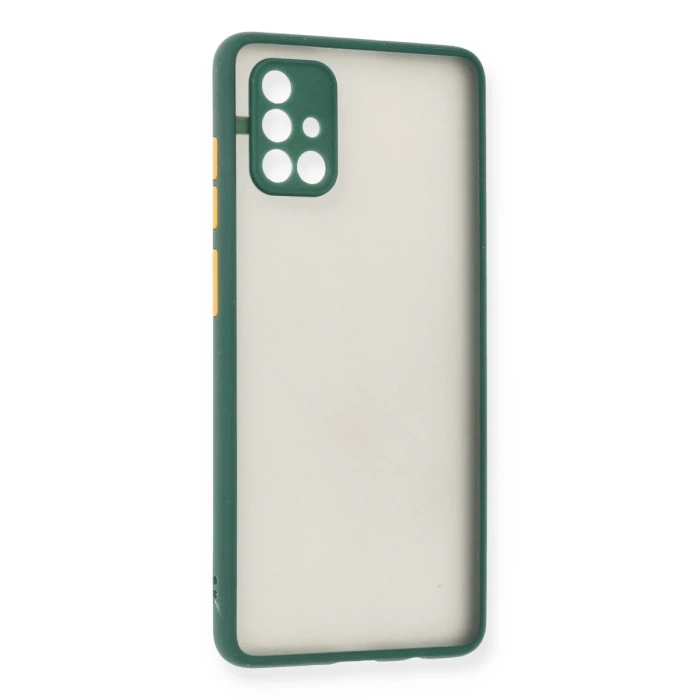 Newface Samsung Galaxy A71 Kılıf Montreal Silikon Kapak