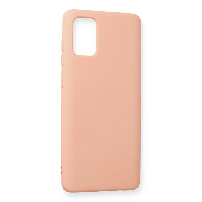 Newface Samsung Galaxy A71 Kılıf Nano içi Kadife Silikon