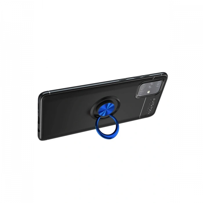 Samsung Galaxy A71 Kılıf Range Yüzüklü Silikon