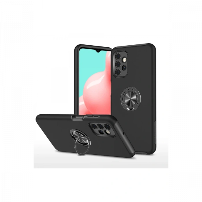 Newface Samsung Galaxy A72 Kılıf Elit Yüzüklü Kapak