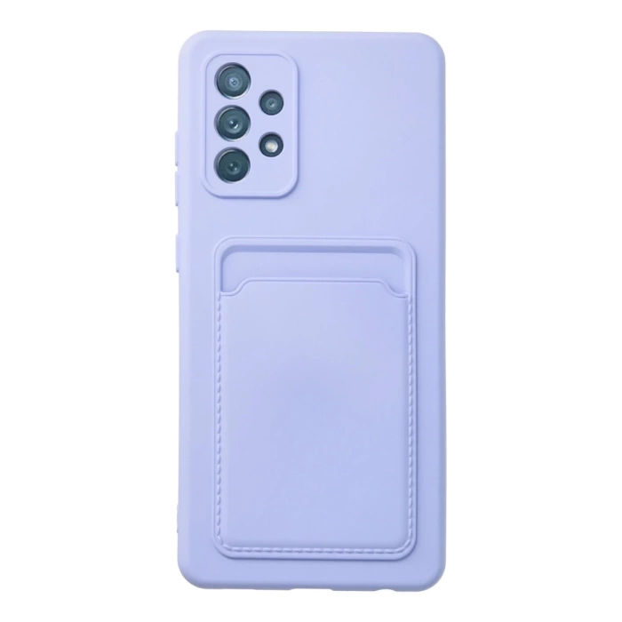 Newface Samsung Galaxy A72 Kılıf Kelvin Kartvizitli Silikon