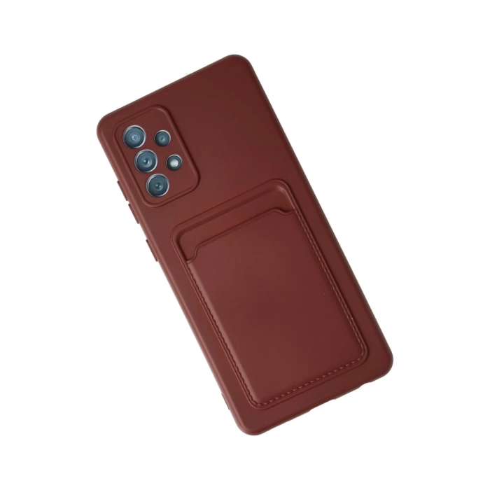 Newface Samsung Galaxy A72 Kılıf Kelvin Kartvizitli Silikon