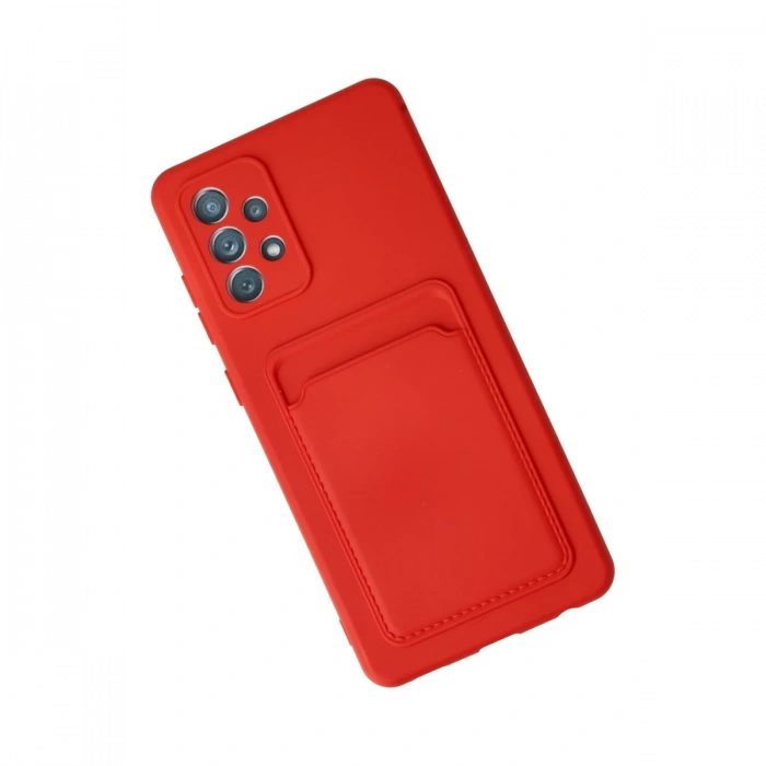 Newface Samsung Galaxy A72 Kılıf Kelvin Kartvizitli Silikon