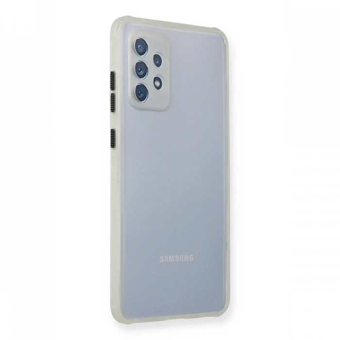 Newface Samsung Galaxy A72 Kılıf Miami Şeffaf Silikon