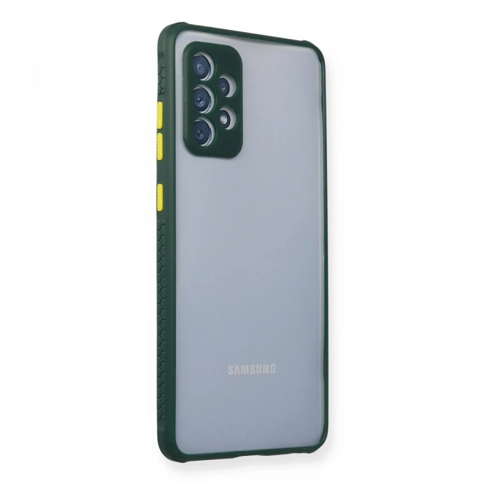 Newface Samsung Galaxy A72 Kılıf Miami Şeffaf Silikon
