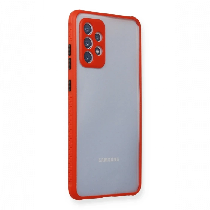 Newface Samsung Galaxy A72 Kılıf Miami Şeffaf Silikon