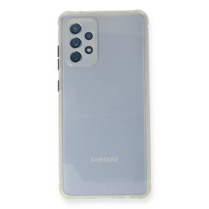 Newface Samsung Galaxy A72 Kılıf Miami Şeffaf Silikon