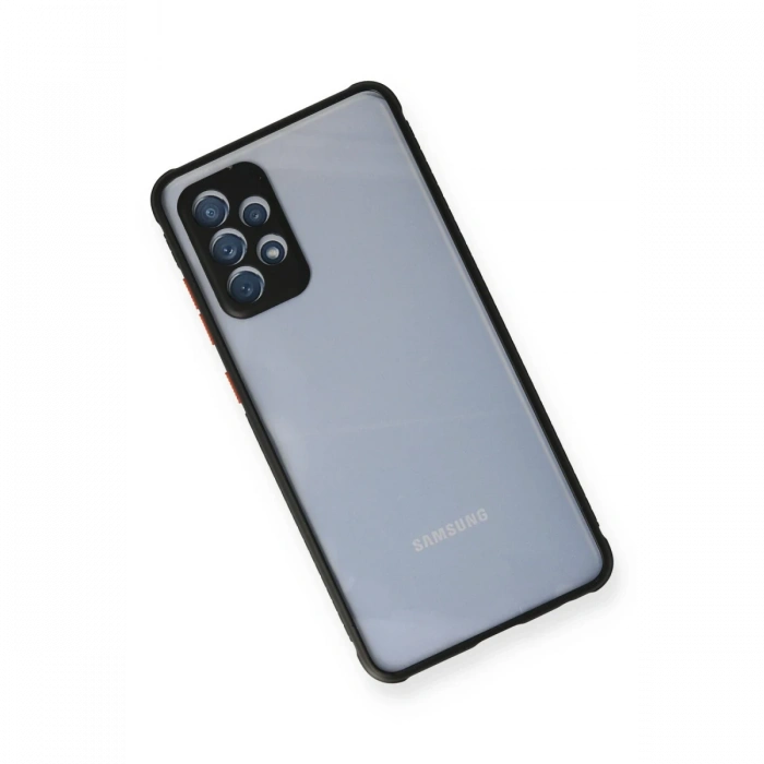 Newface Samsung Galaxy A72 Kılıf Miami Şeffaf Silikon