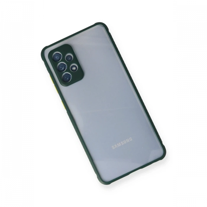 Newface Samsung Galaxy A72 Kılıf Miami Şeffaf Silikon