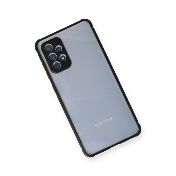 Newface Samsung Galaxy A72 Kılıf Miami Şeffaf Silikon