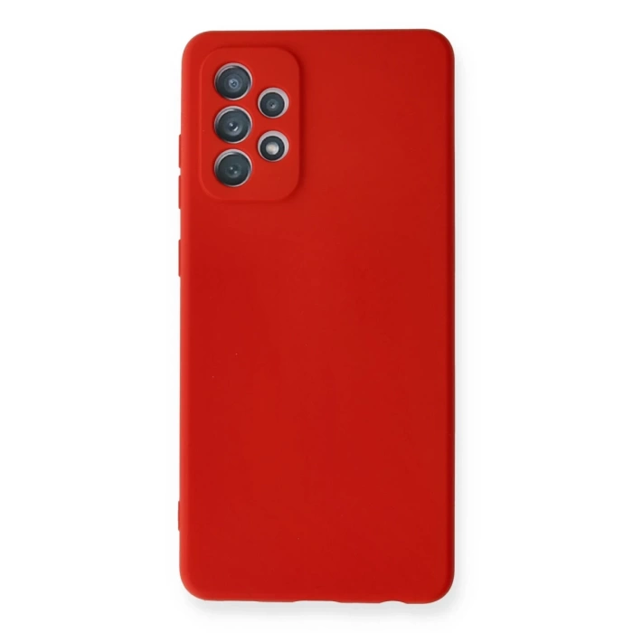 Newface Samsung Galaxy A72 Kılıf Nano içi Kadife Silikon