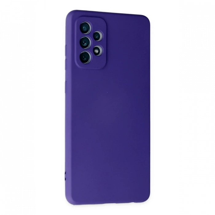 Newface Samsung Galaxy A72 Kılıf Nano içi Kadife Silikon