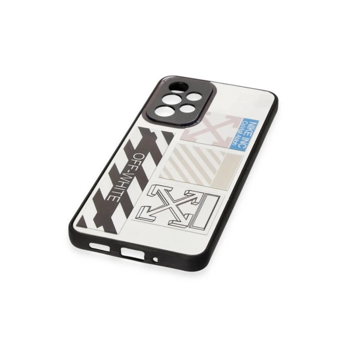 Newface Samsung Galaxy A73 5G Kılıf Mirror Desenli Kapak