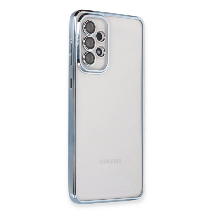 Newface Samsung Galaxy A73 5G Kılıf Razer Lensli Silikon
