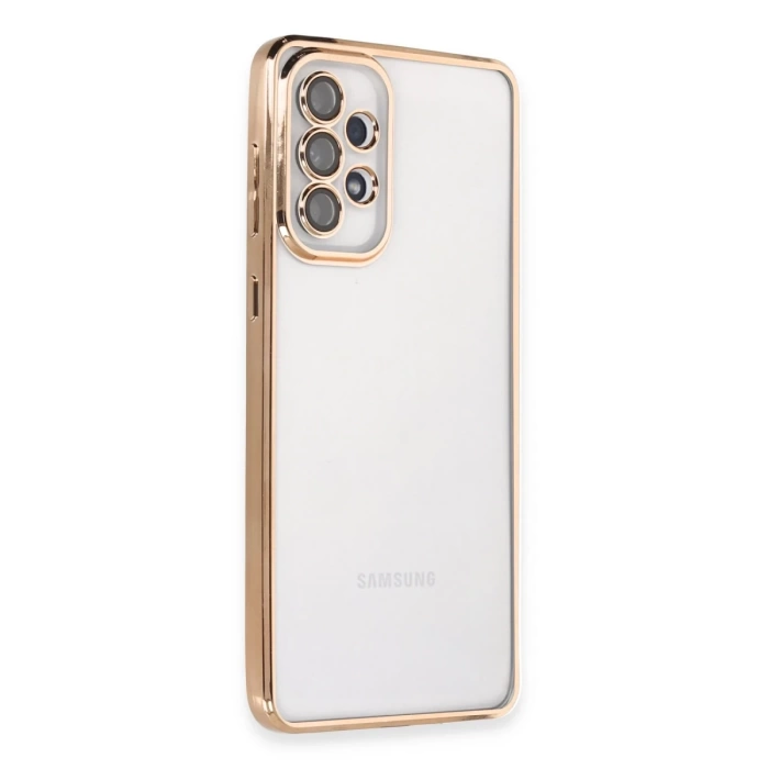Newface Samsung Galaxy A73 5G Kılıf Razer Lensli Silikon