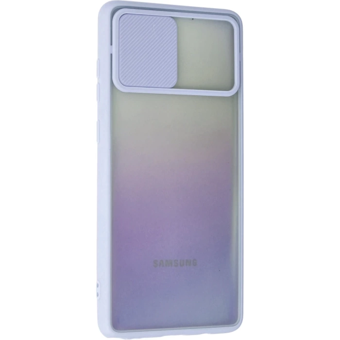 Newface Samsung Galaxy A81 / Note 10 Lite Kılıf Palm Buzlu Kamera Sürgülü Silikon