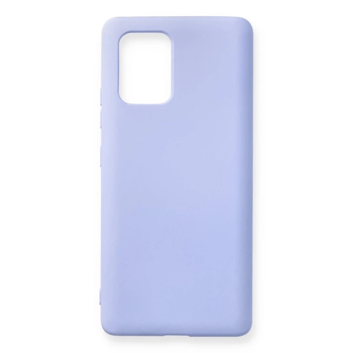 Newface Samsung Galaxy A91 / S10 Lite Kılıf Nano içi Kadife Silikon