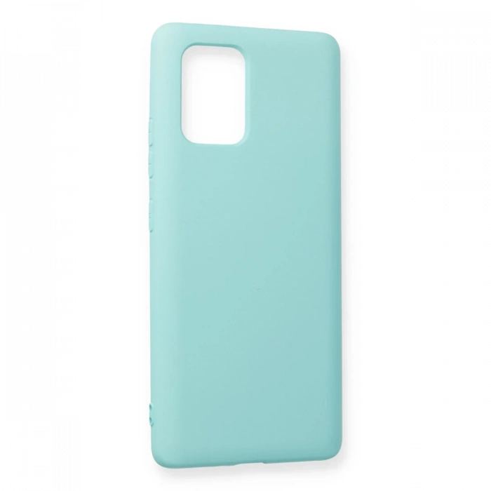 Newface Samsung Galaxy A91 / S10 Lite Kılıf Nano içi Kadife Silikon