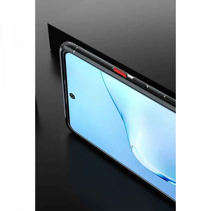 Newface Samsung Galaxy A91 / S10 Lite Kılıf Range Yüzüklü Silikon