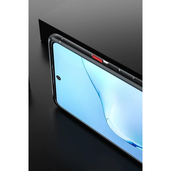 Newface Samsung Galaxy A91 / S10 Lite Kılıf Range Yüzüklü Silikon