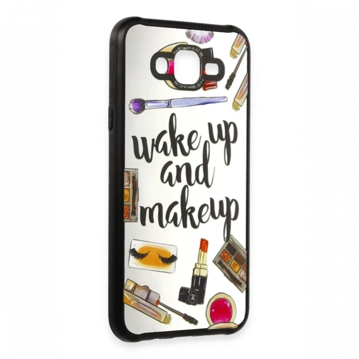 Newface Samsung Galaxy J7 Kılıf Mirror Desenli Kapak