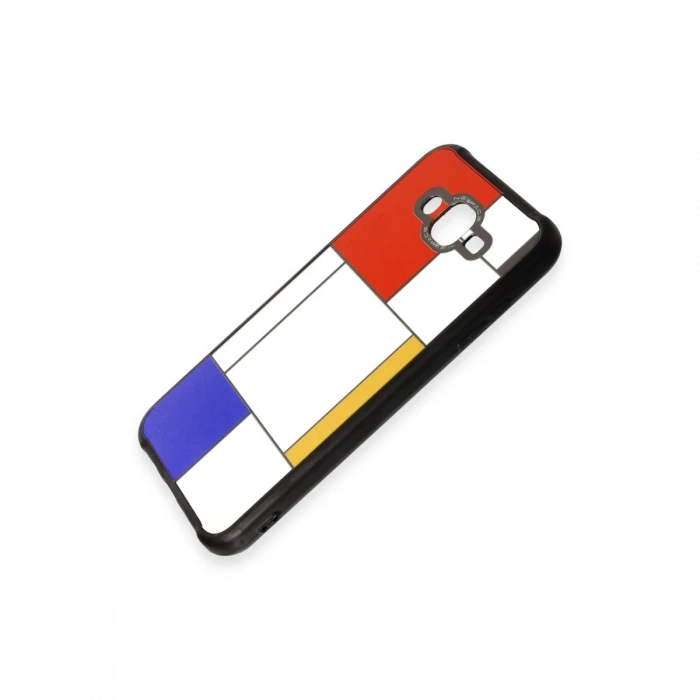 Newface Samsung Galaxy J7 Kılıf Mirror Desenli Kapak