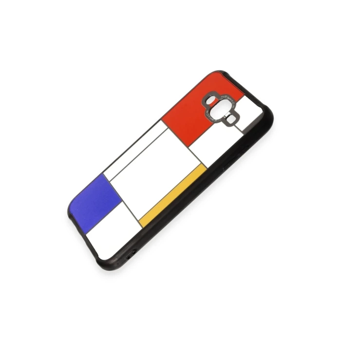 Newface Samsung Galaxy J7 Kılıf Mirror Desenli Kapak