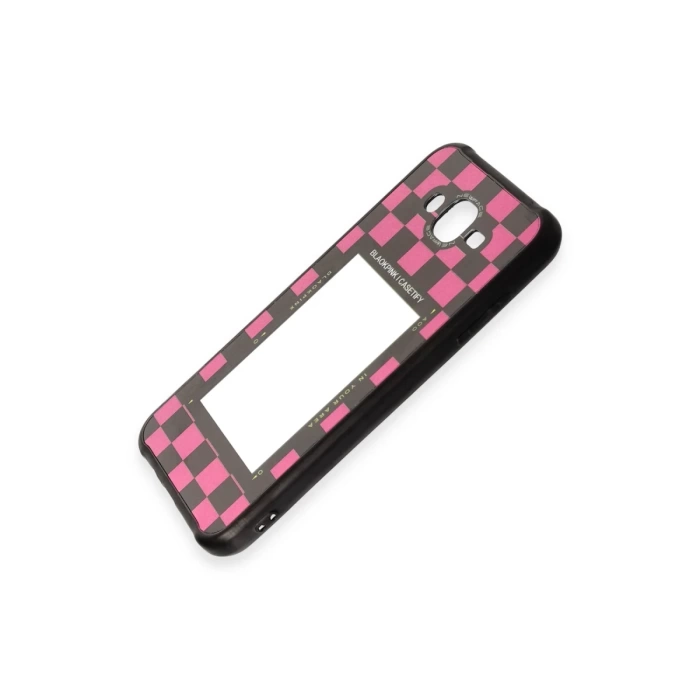 Newface Samsung Galaxy J7 Kılıf Mirror Desenli Kapak