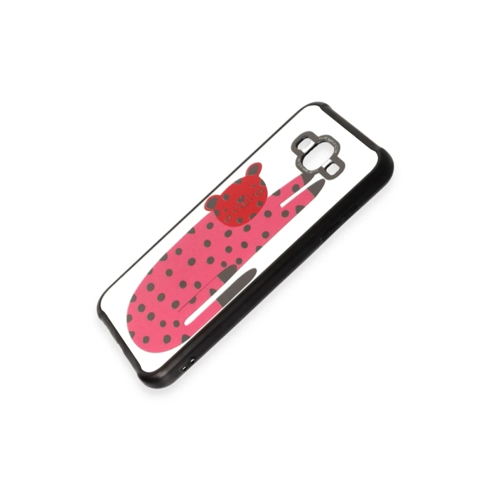 Newface Samsung Galaxy J7 Kılıf Mirror Desenli Kapak