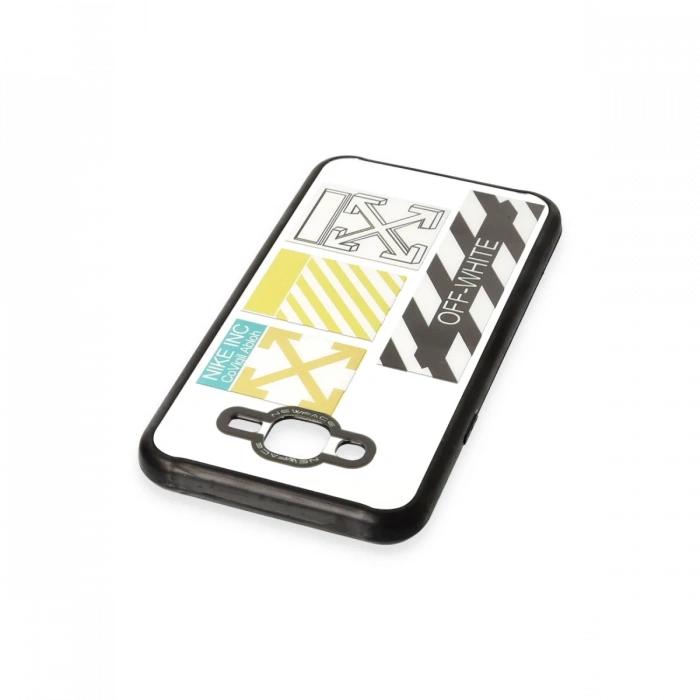 Newface Samsung Galaxy J7 Kılıf Mirror Desenli Kapak