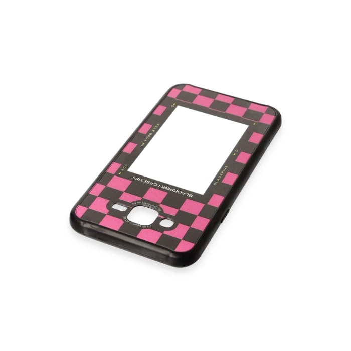 Newface Samsung Galaxy J7 Kılıf Mirror Desenli Kapak