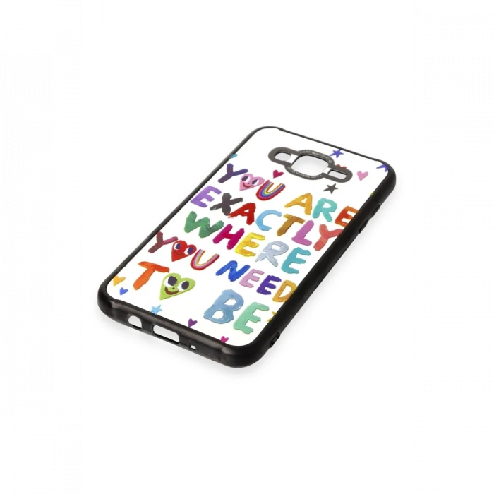 Newface Samsung Galaxy J7 Kılıf Mirror Desenli Kapak
