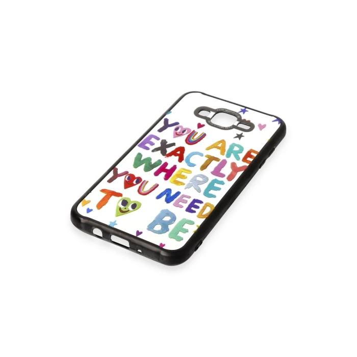 Newface Samsung Galaxy J7 Kılıf Mirror Desenli Kapak