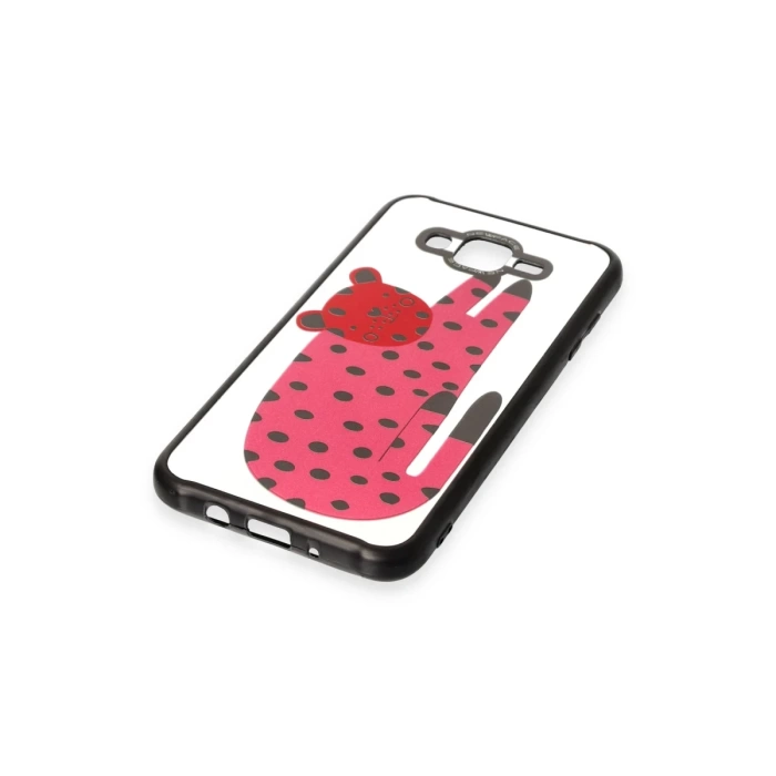 Newface Samsung Galaxy J7 Kılıf Mirror Desenli Kapak