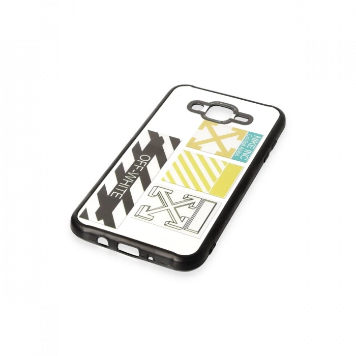 Newface Samsung Galaxy J7 Kılıf Mirror Desenli Kapak