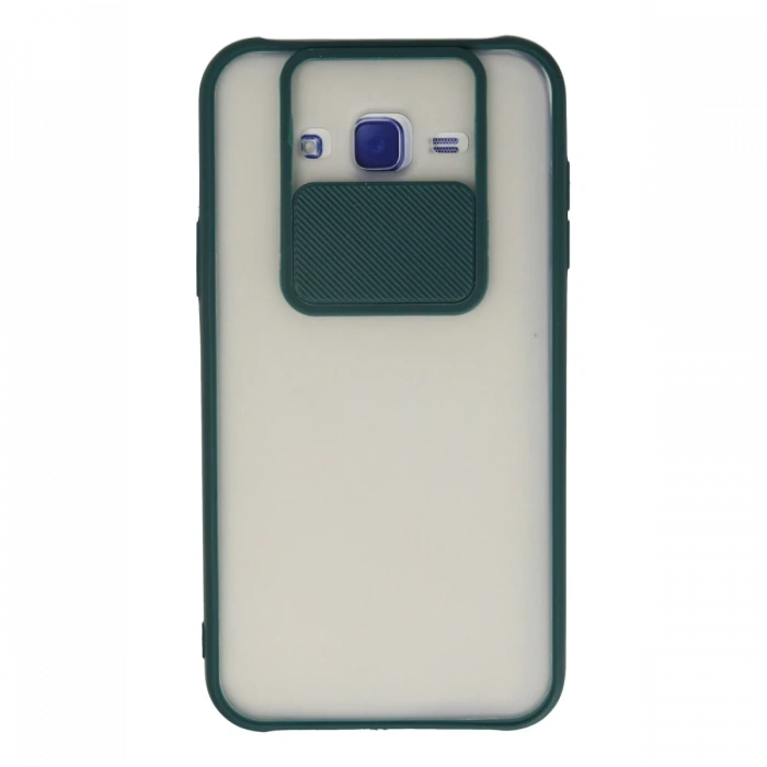 Newface Samsung Galaxy J7 Kılıf Palm Buzlu Kamera Sürgülü Silikon