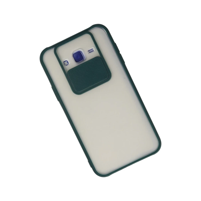 Newface Samsung Galaxy J7 Kılıf Palm Buzlu Kamera Sürgülü Silikon