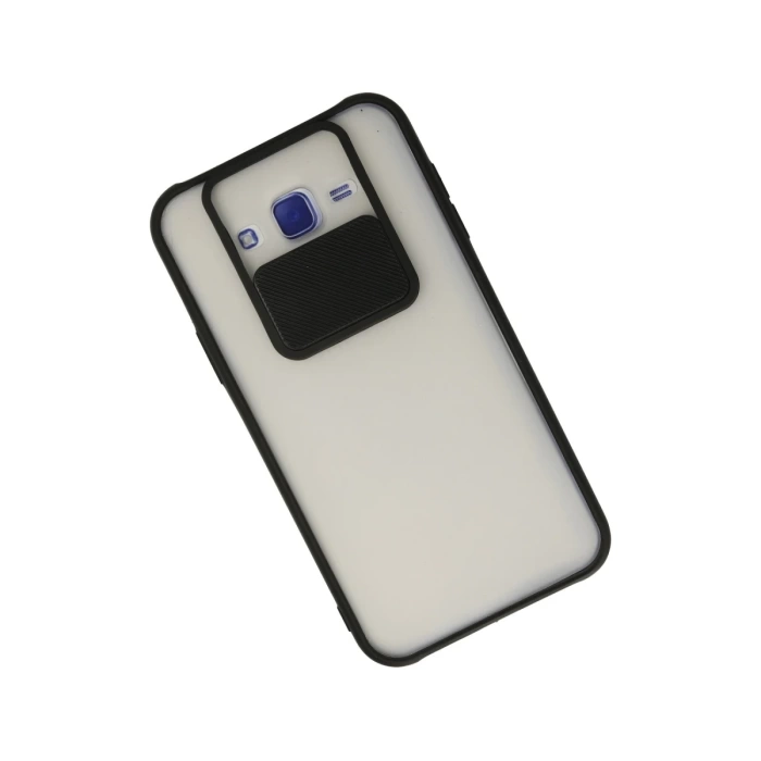 Newface Samsung Galaxy J7 Kılıf Palm Buzlu Kamera Sürgülü Silikon