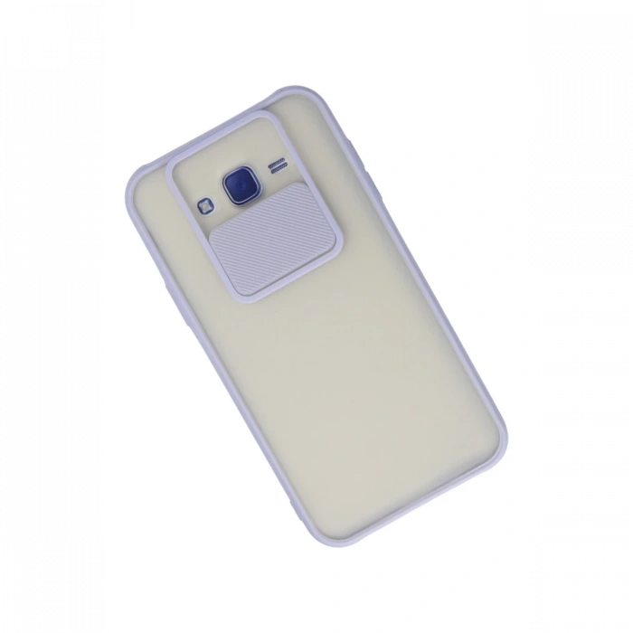 Newface Samsung Galaxy J7 Kılıf Palm Buzlu Kamera Sürgülü Silikon