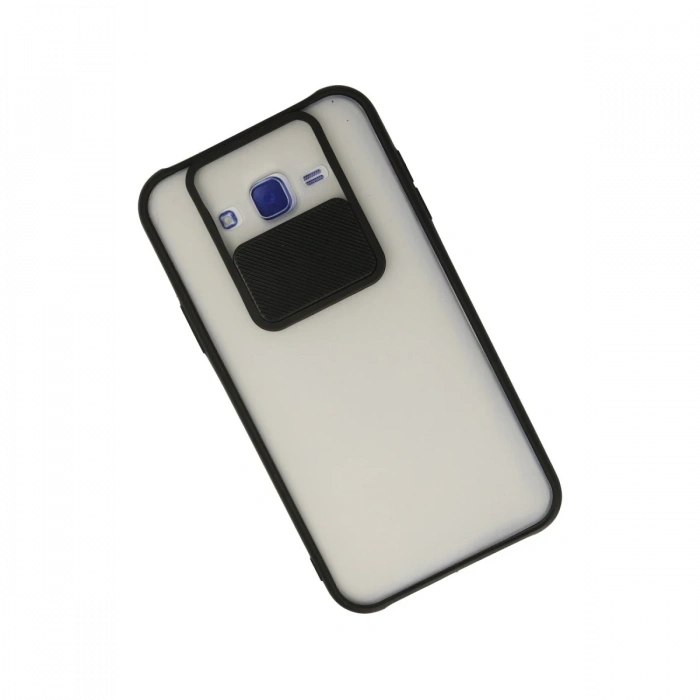 Newface Samsung Galaxy J7 Kılıf Palm Buzlu Kamera Sürgülü Silikon