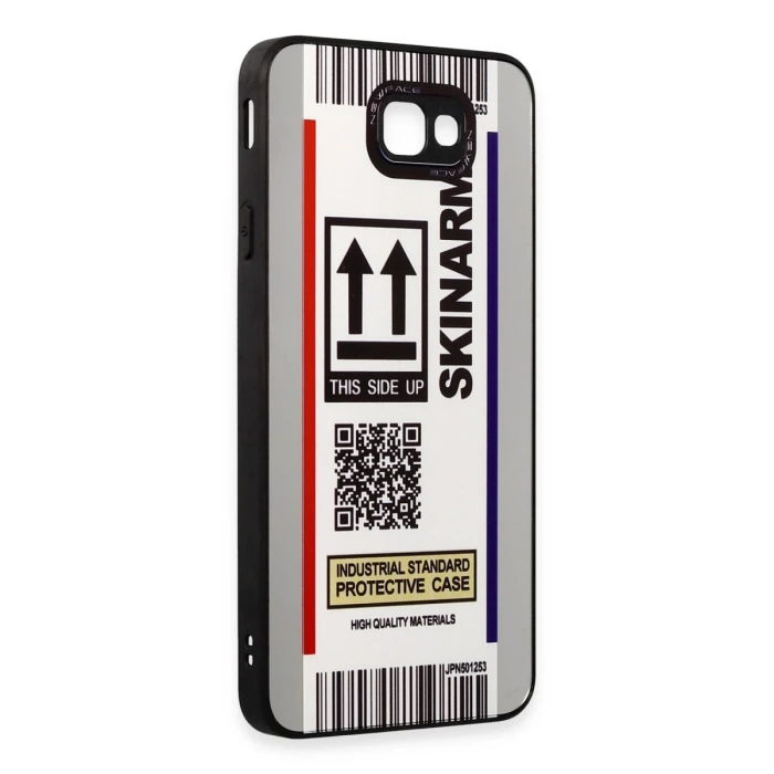 Newface Samsung Galaxy J7 Prime Kılıf Mirror Desenli Kapak
