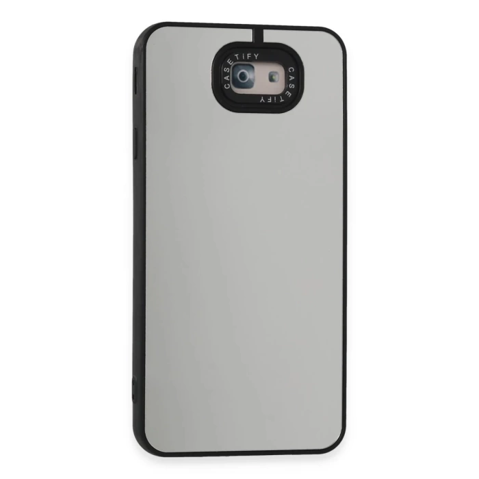 Newface Samsung Galaxy J7 Prime Kılıf Mirror Desenli Kapak