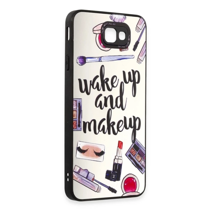 Newface Samsung Galaxy J7 Prime Kılıf Mirror Desenli Kapak