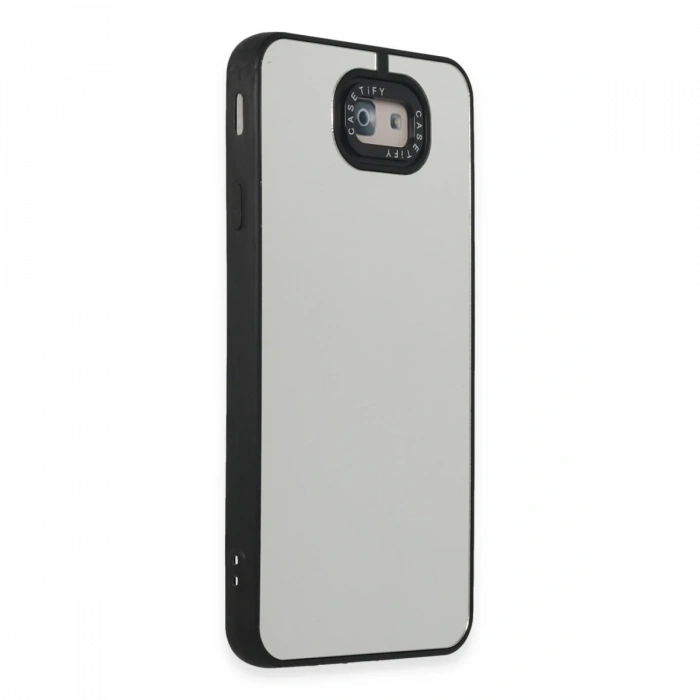 Newface Samsung Galaxy J7 Prime Kılıf Mirror Desenli Kapak