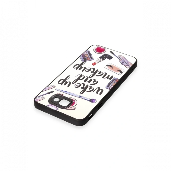 Newface Samsung Galaxy J7 Prime Kılıf Mirror Desenli Kapak