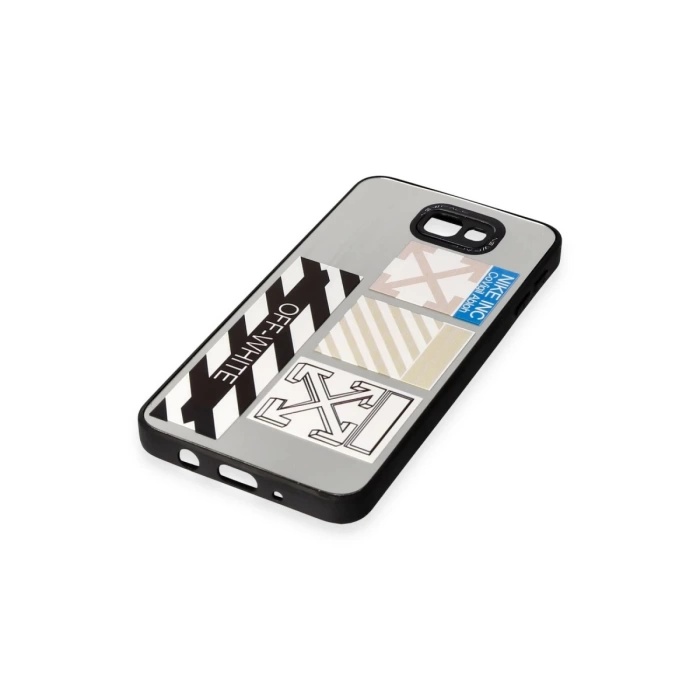 Newface Samsung Galaxy J7 Prime Kılıf Mirror Desenli Kapak