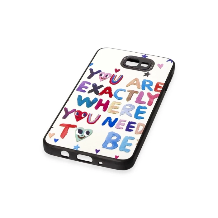 Newface Samsung Galaxy J7 Prime Kılıf Mirror Desenli Kapak